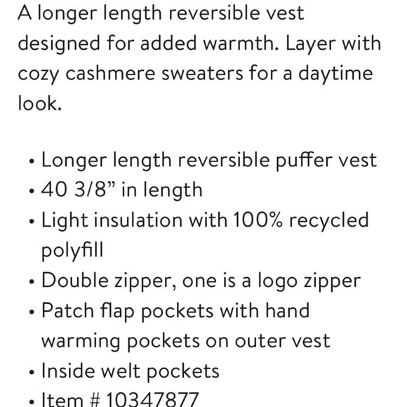 ALALA Reversible Puffer Vest - Picture 6 of 6